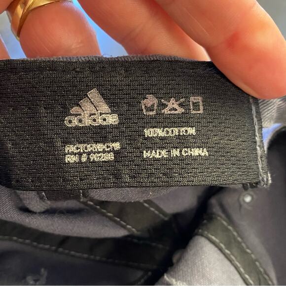 Adidas Climalite Baseball Cap Blue Pink Adjustable - Picture 7 of 8